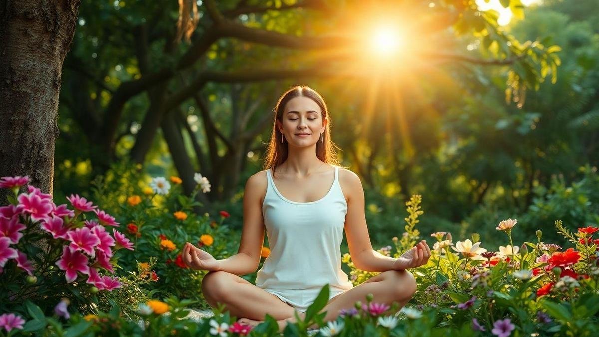 Pessoa adotando hábitos saudáveis para fortalecer autoconhecimento e saúde mental