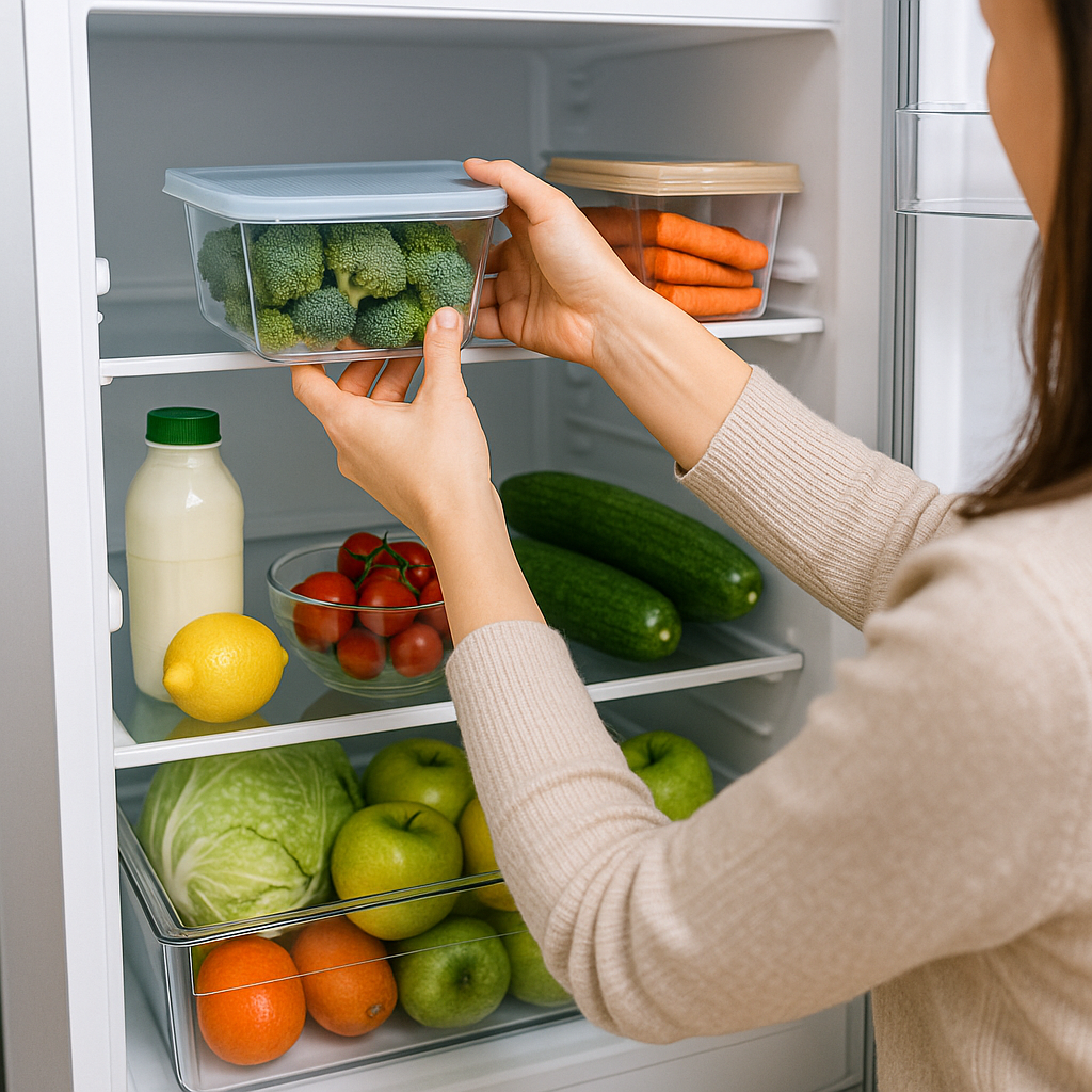 Frutas e vegetais bem armazenados para durar mais tempo