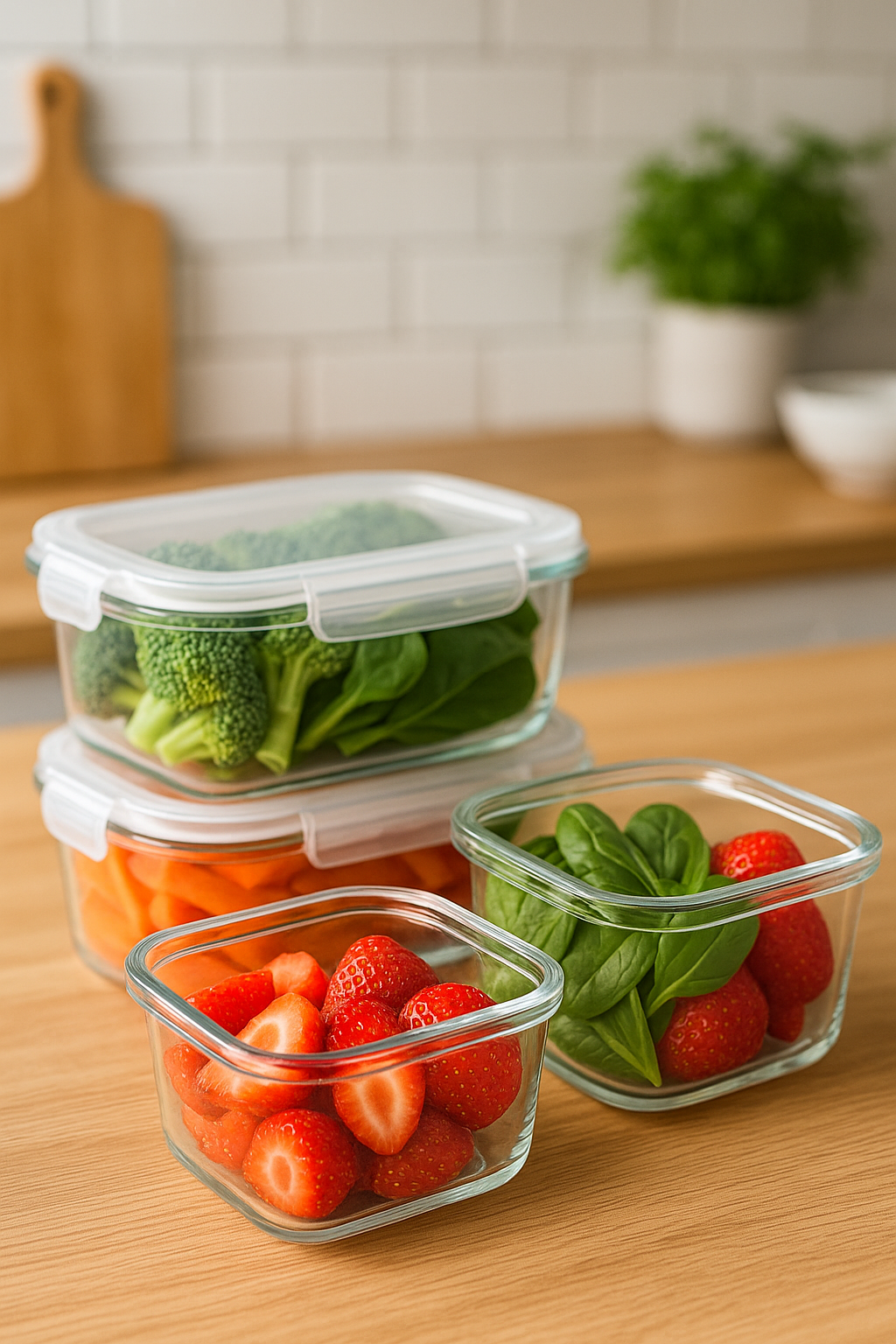 Geladeira organizada para conservar alimentos frescos por mais tempo