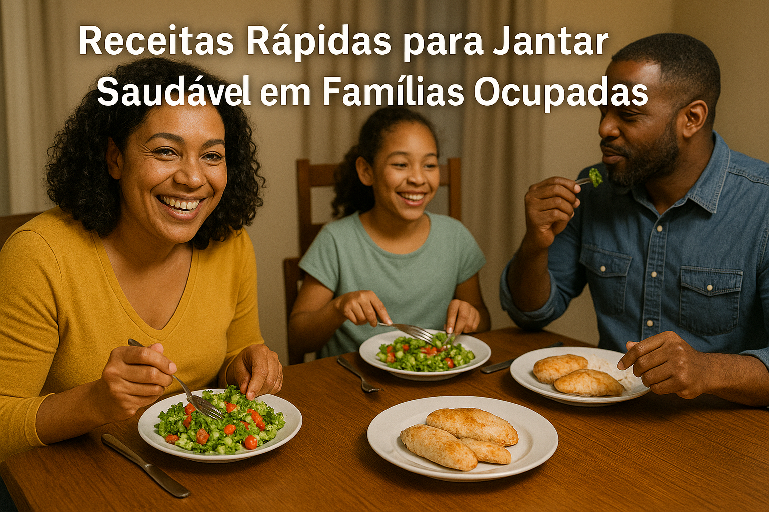 Jantar saudável rápido pronto: prato equilibrado com legumes e proteína