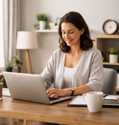 Estratégias de saúde mental para trabalhar em casa com organização e equilíbrio emocional no home office