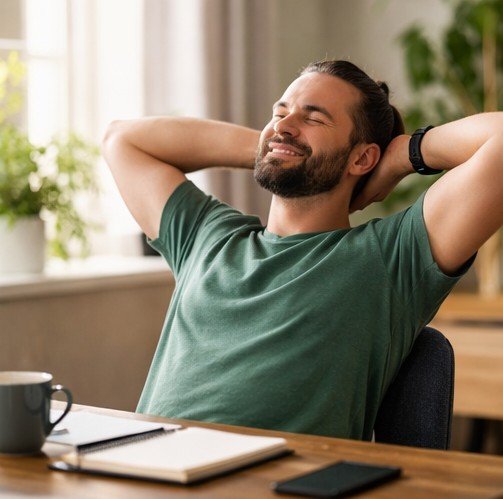 Pausas estratégicas para melhorar saúde mental no home office