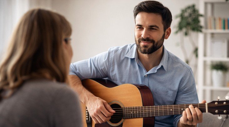 ambiente tranquilo com música para relaxamento