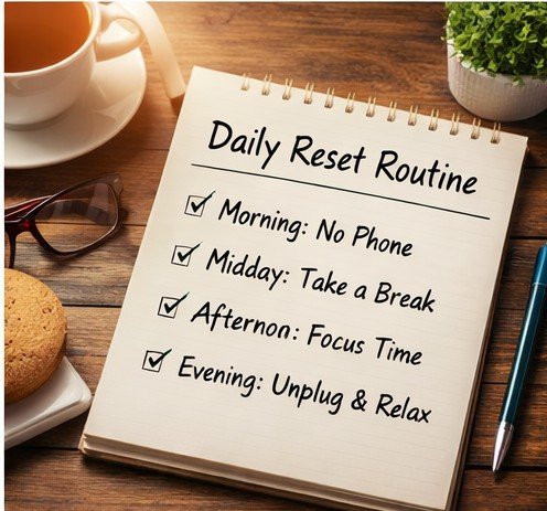 person experiencing mental overload and stress at work