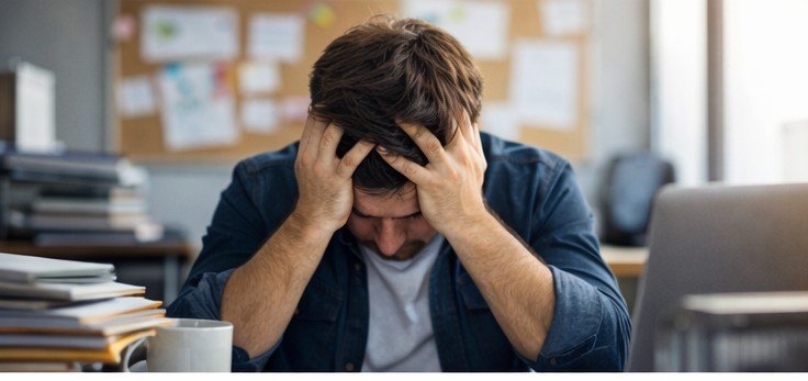 insônia causada por sobrecarga mental