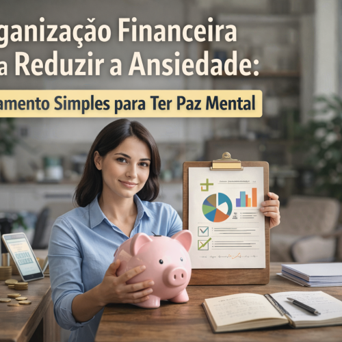 Organização Financeira para Reduzir a Ansiedade: Orçamento Simples para Ter Paz Mental